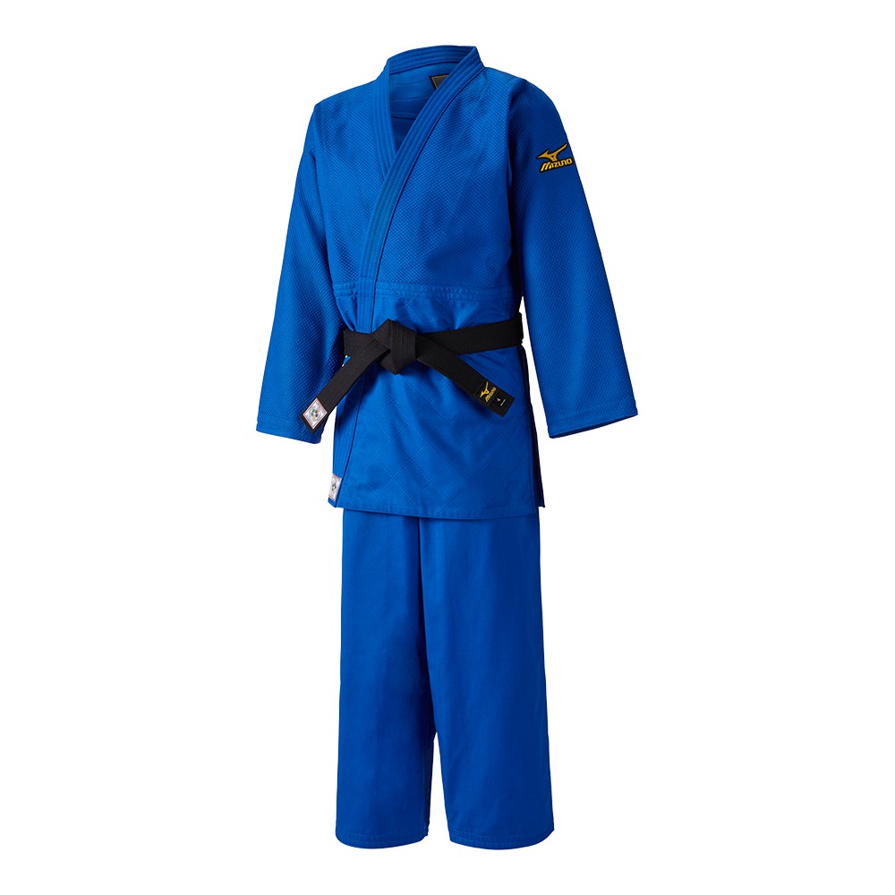 Judogis Mizuno Yusho Japan IJF Hombre Azules Outlet VFAK-86259